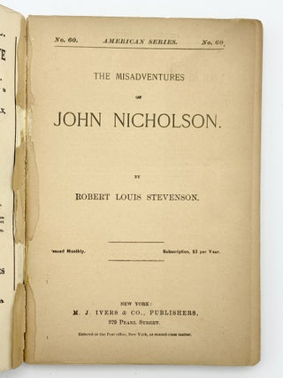 The Misadventures of John Nicholson