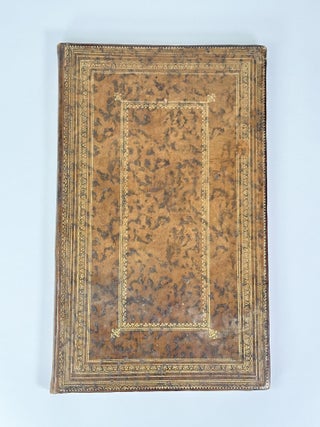 Item #409976 Folding leather desk blotter, 19th century. BLOTTER