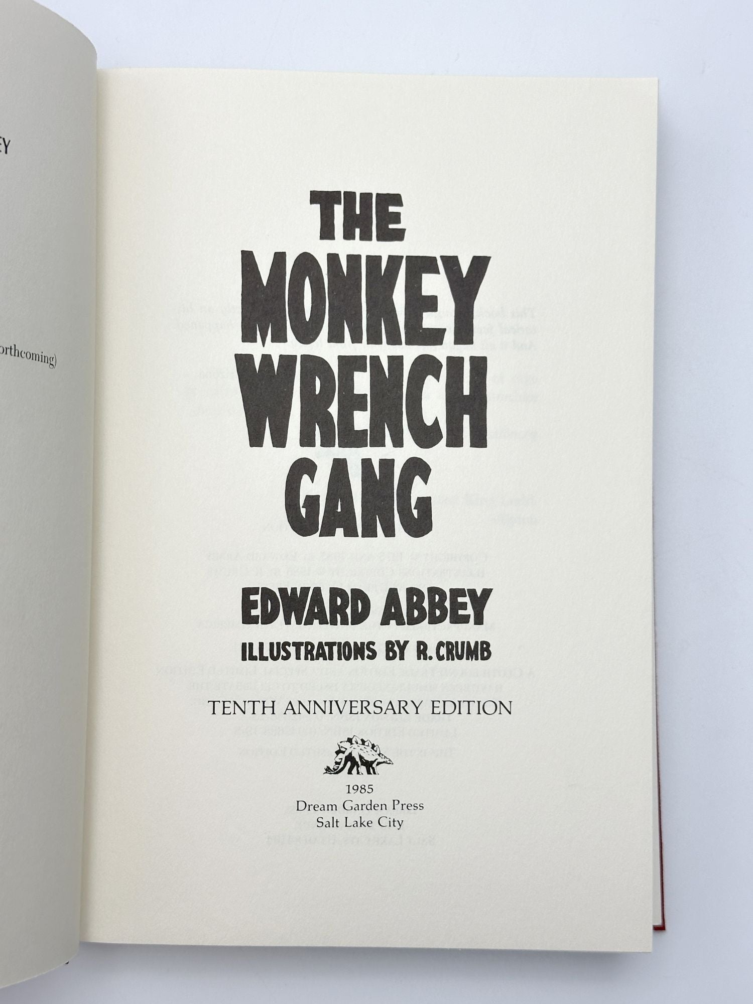 The Monkey Wrench Gang, Edward Abbey