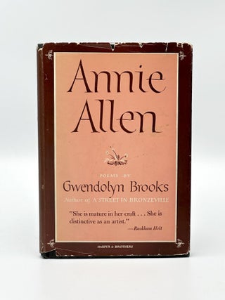 Item #410216 Annie Allen. Gwendolyn BROOKS