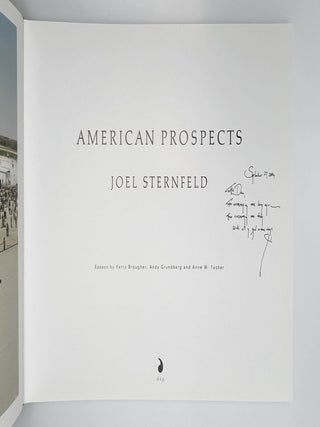 Joel Sternfeld: American Prospects