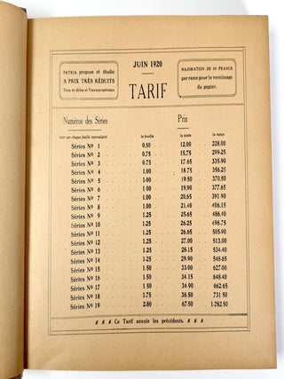 Nouvelle Fabrication Française. “Patria” Papiers de Fantaisie