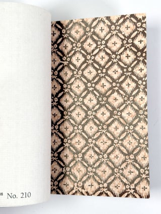 Printed Paste-Papers for Three-Piece Bookbindings