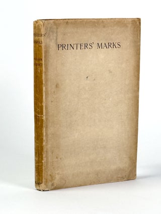 Item #410726 Printers' Marks. A Chapter in the History of Typography. ROBERTS, illiam