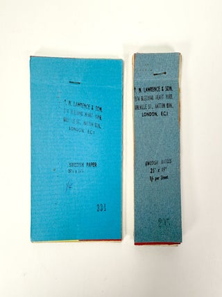 Item #410738 Two trade catalogues of Swedish paper. T. N. LAWRENCE, SON