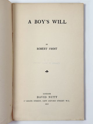 A Boy's Will