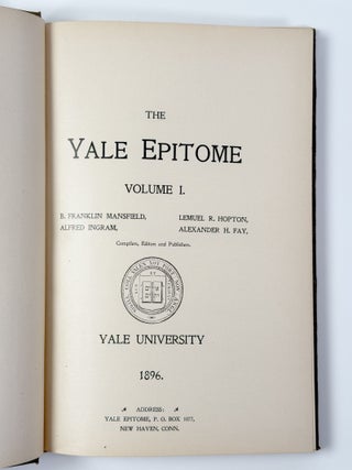 The Yale Epitome Volume I