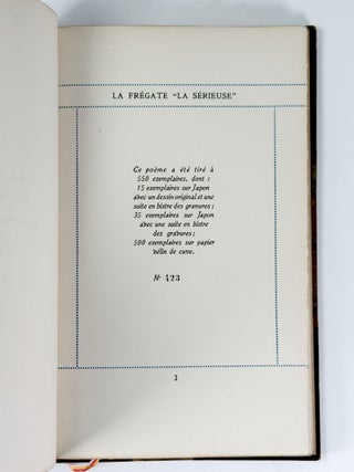 La Frégate "La Sérieuse" ol la plaine du Capitaine. Poème