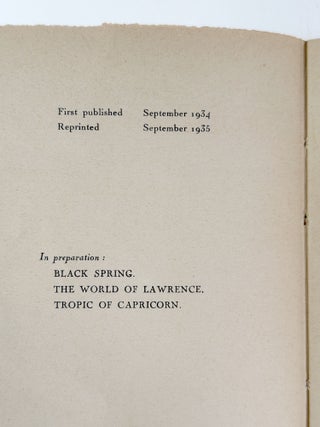 Tropic of Cancer
